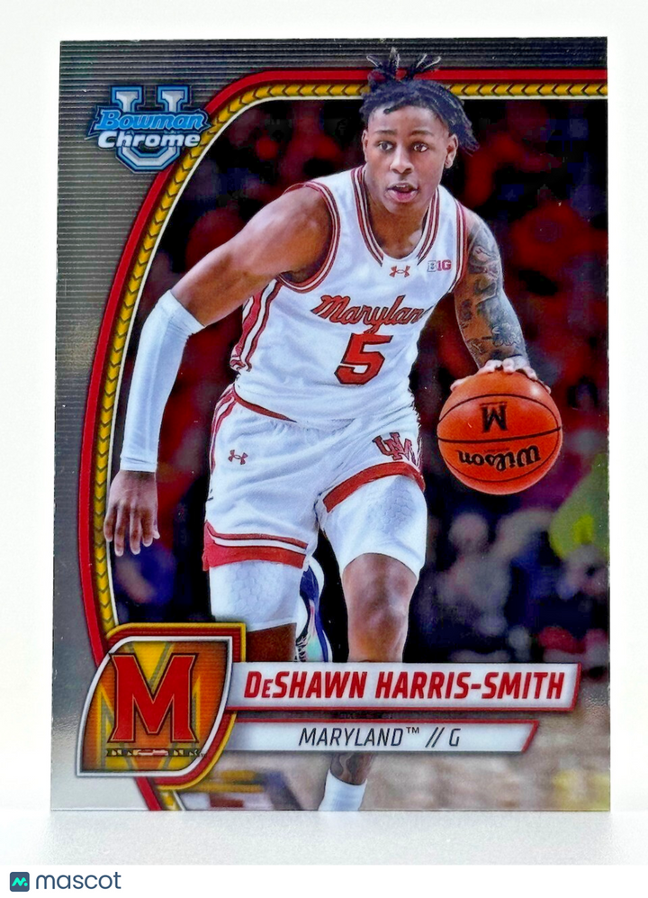 2024-25 Bowman University Chrome - DeShawn Harris-Smith #85 (RC)