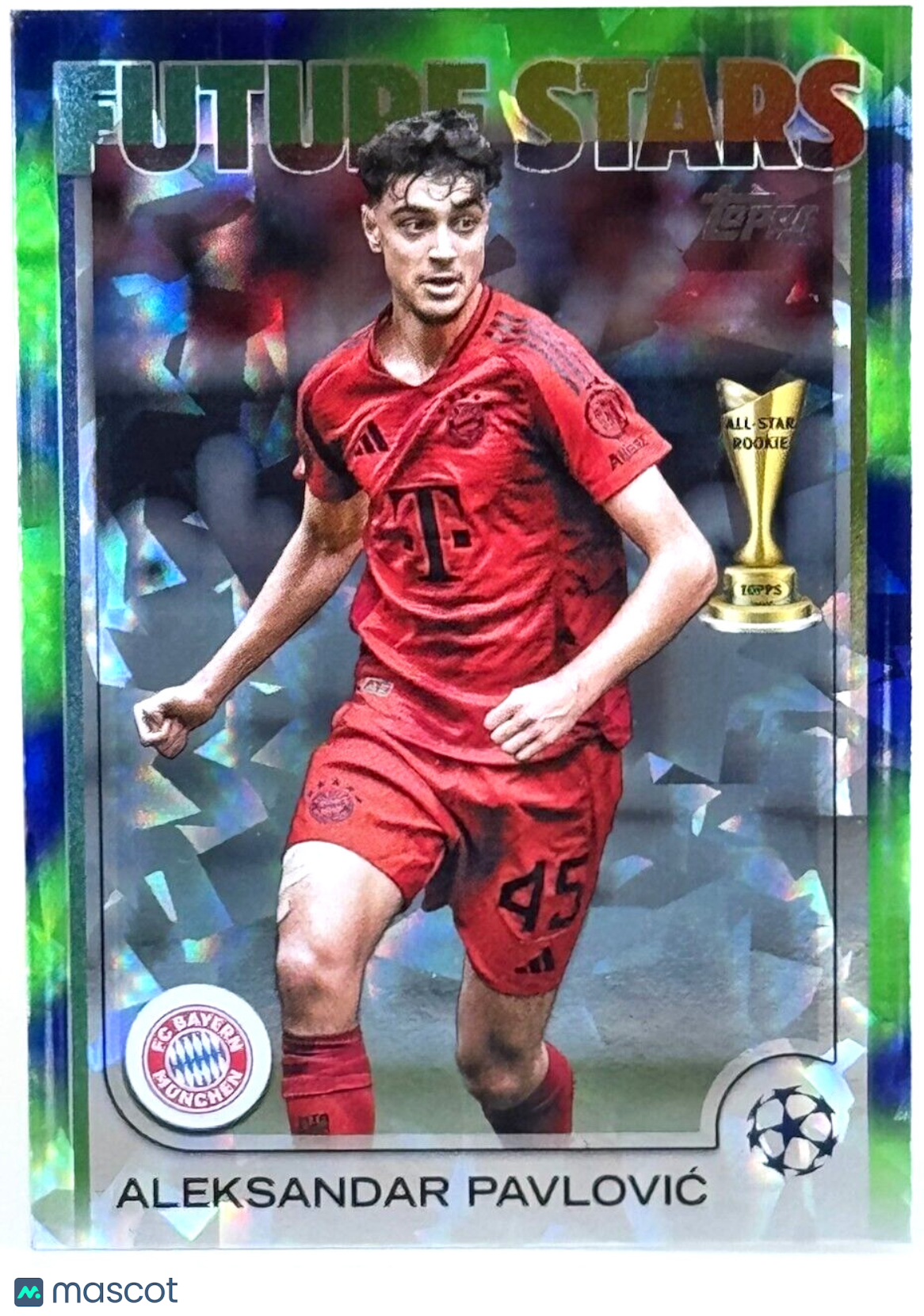 ⚽️ 2024-25 Topps UEFA Club Competitions Northern Lights #61 Aleksandar Pavlovic
