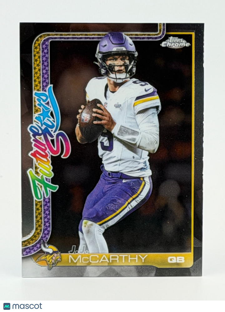 🏈 2025 Topps Chrome Football #FS-18 J.J. McCarthy FUTURE STARS