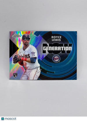 2022 Topps Chrome Update Series - Generation Now Chrome #GNC-12 Royce Lewis (RC)