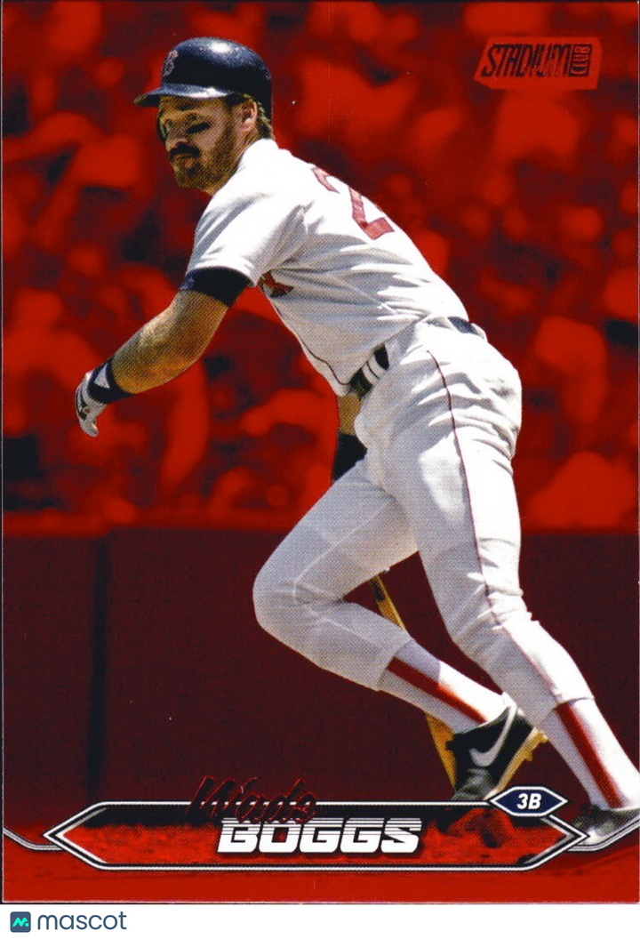 2024 Topps Stadium Club - Red Foil - #21 Wade Boggs (HOF)