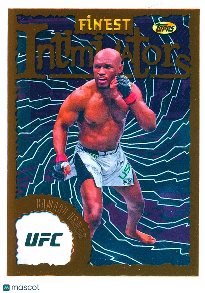 🥊 2024 Topps Finest UFC #INT-12 Finest Intimidators - Kamaru Usman