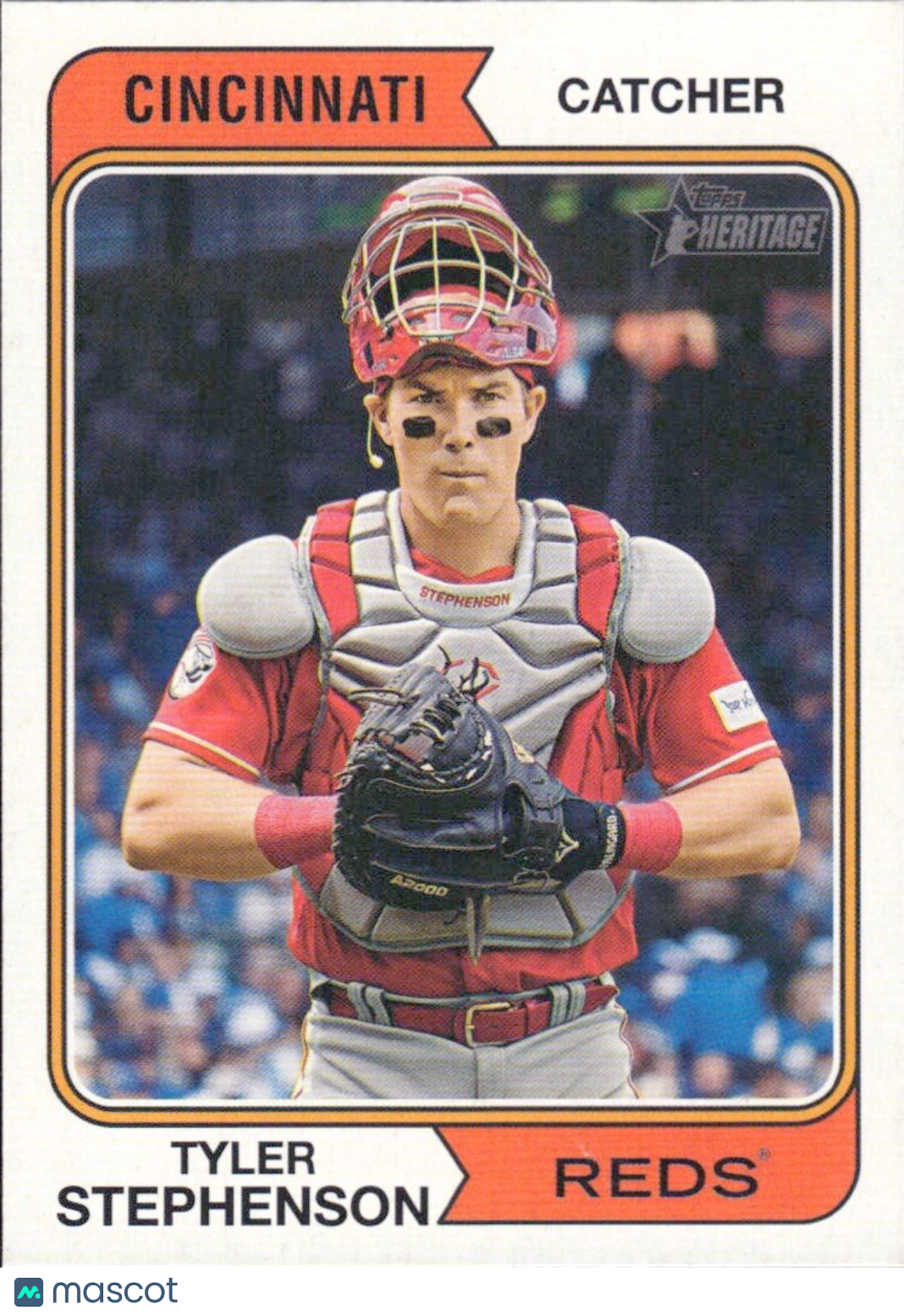 2023 Topps Heritage High Number - #691 Tyler Stephenson