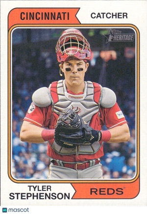 2023 Topps Heritage High Number - #691 Tyler Stephenson