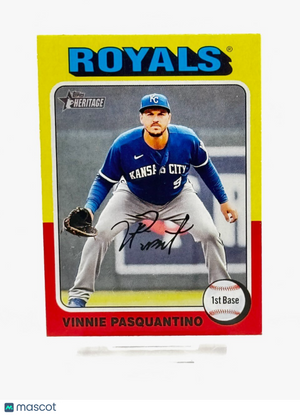 2024 Topps Heritage - #365 Vinnie Pasquantino