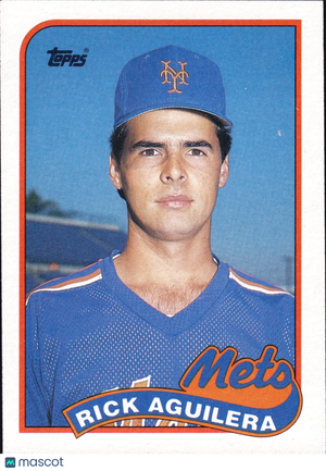 1989 Topps - #257 Rick Aguilera
