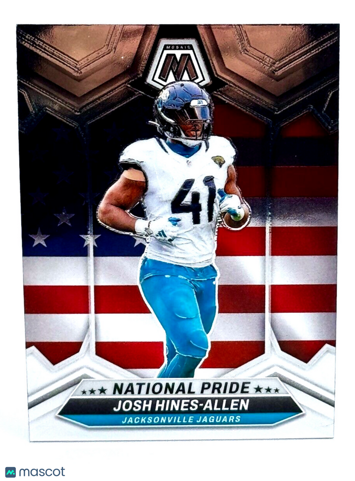 2024 Panini Mosaic #268 NATIONAL PRIDE - Josh Hines-Allen - Jaguars