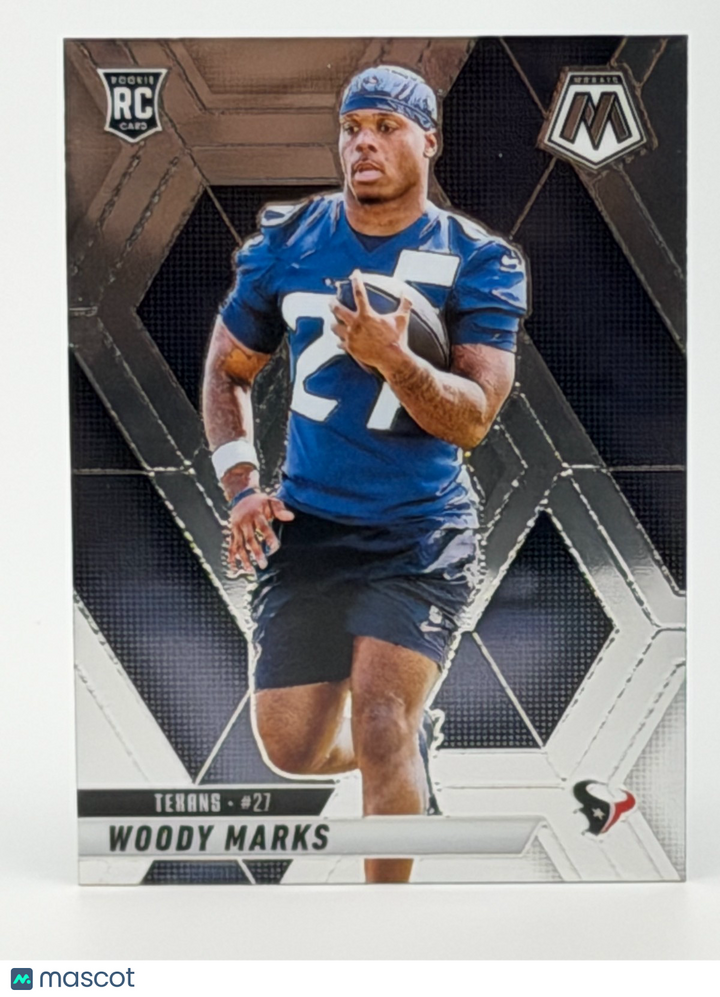 2025 Panini Mosaic #395 Woody Marks (RC)