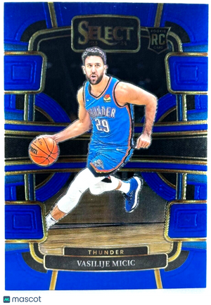 🏀 2023-24 Panini Select - Concourse Blue #92 Vasilije Micic (RC) Rookie