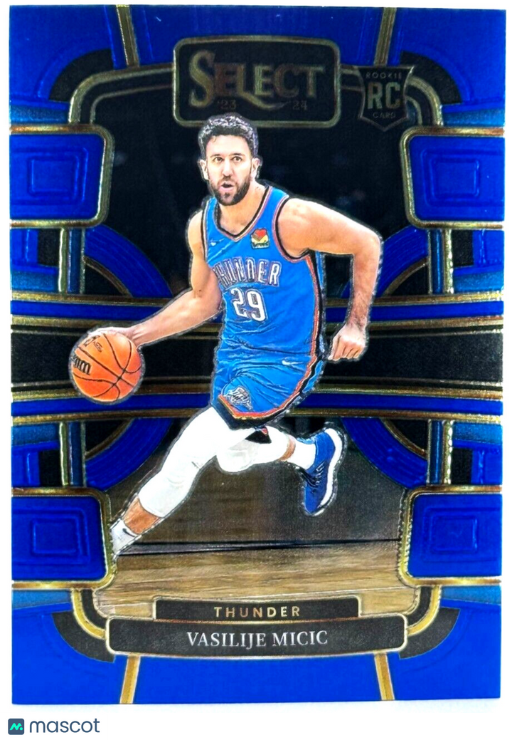🏀 2023-24 Panini Select - Concourse Blue #92 Vasilije Micic (RC) Rookie