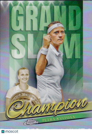 2024 Topps Chrome Tennis - Grand Slam Champion - Petra Kvitova #GSC-PK