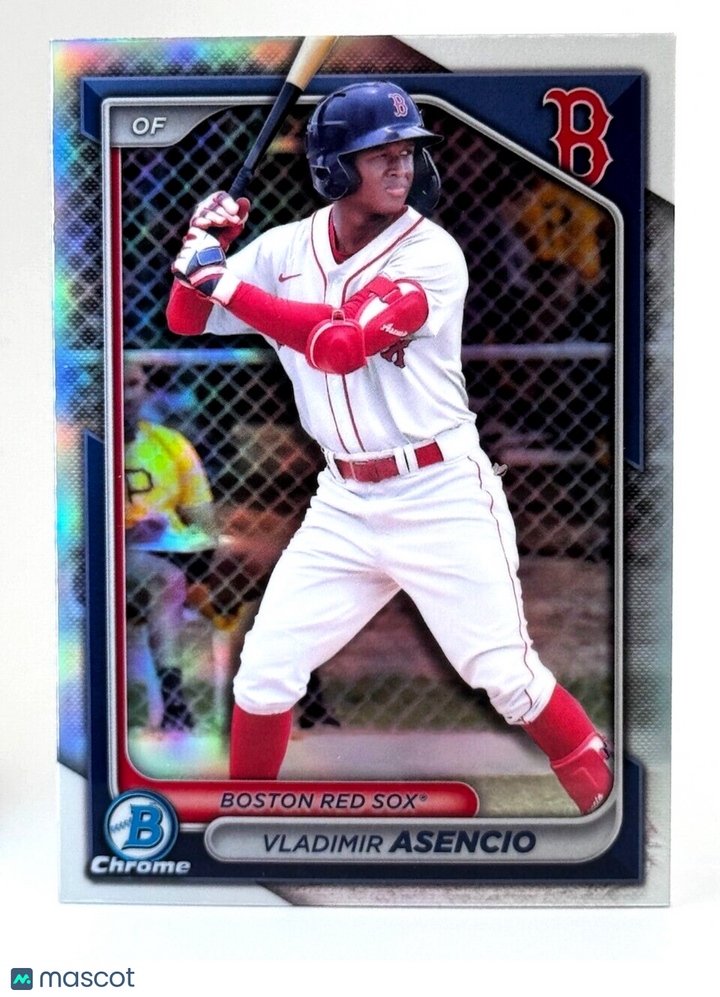 ⚾️ 2024 Bowman Draft Chrome REFRACTOR #BDC-149 - Vladimir Ascencio - Red Sox ⚾️