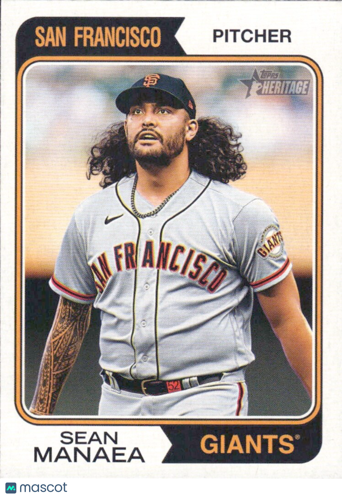 2023 Topps Heritage High Number - #551 Sean Manaea
