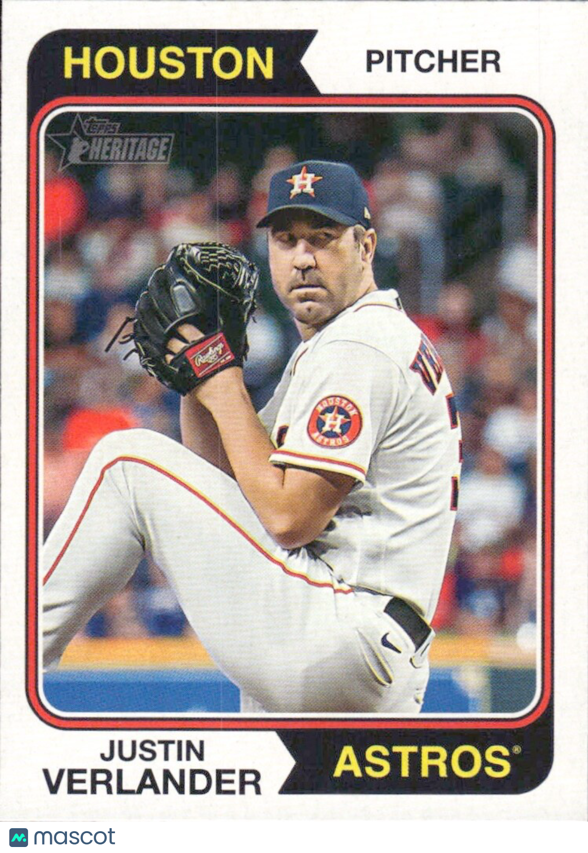 2023 Topps Heritage High Number - #645 Justin Verlander