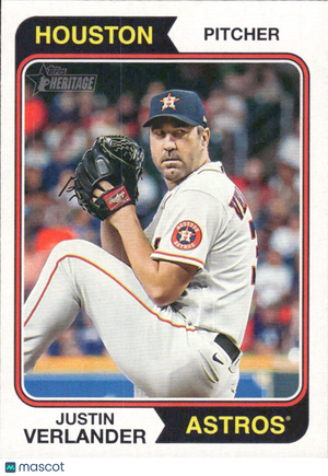 2023 Topps Heritage High Number - #645 Justin Verlander