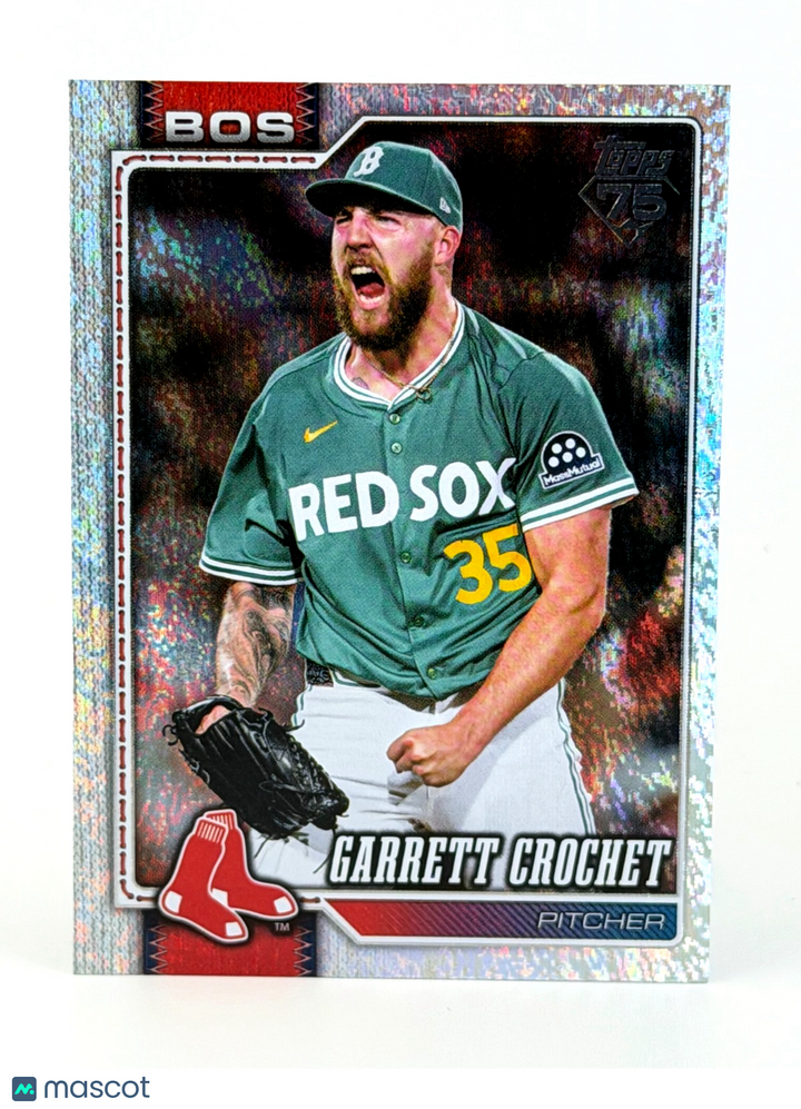 2026 Topps Garrett Crochet #53 Sand Glitter Refractor