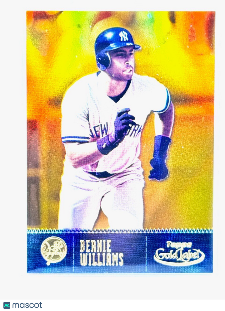 2001 TOPPS GOLD LABEL - CLASS 2 - #12 BERNIE WILLIAMS /699 - YANKEES
