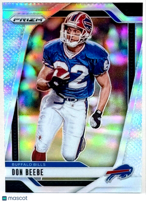 🏈 2024 Panini Prizm #35 Silver Prizm - Don Beebe - Bills