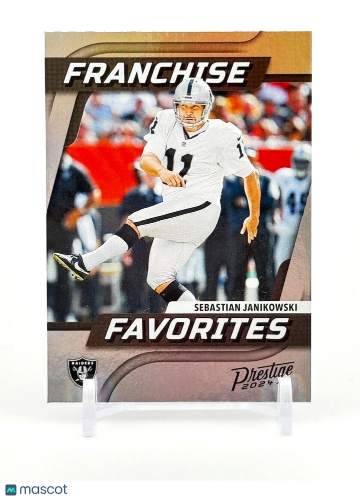 2024 Panini Prestige Franchise Favorites  #6 - Sebastian Janikowski - Raiders