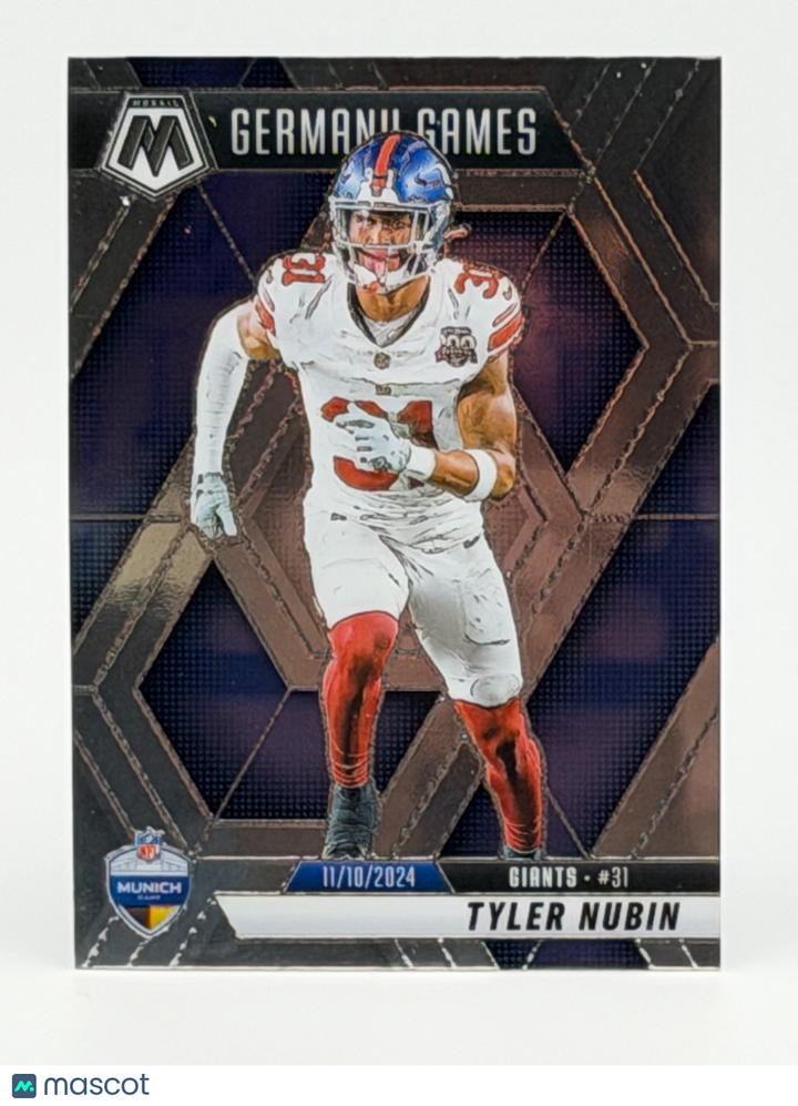 2025 Panini Mosaic - Germany Games #261 Tyler Nubin