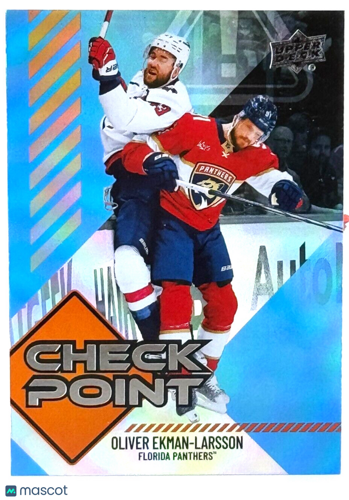 🏒2024-25 Upper Deck Series 1- Checkpoint #CP-22 Oliver Ekman-Larsson