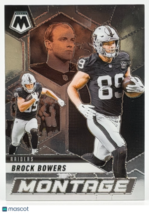 2025 Panini Mosaic #5 MONTAGE Brock Bowers