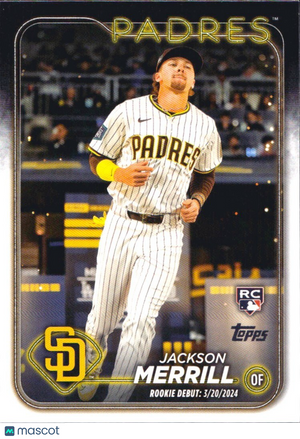 2024 Topps Update Series - Rookie Debut #US169 Jackson Merrill (RC)