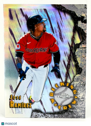 2026 Topps Chrome #WC-10 Jose Ramirez - Wrecking Crew REFRACTOR