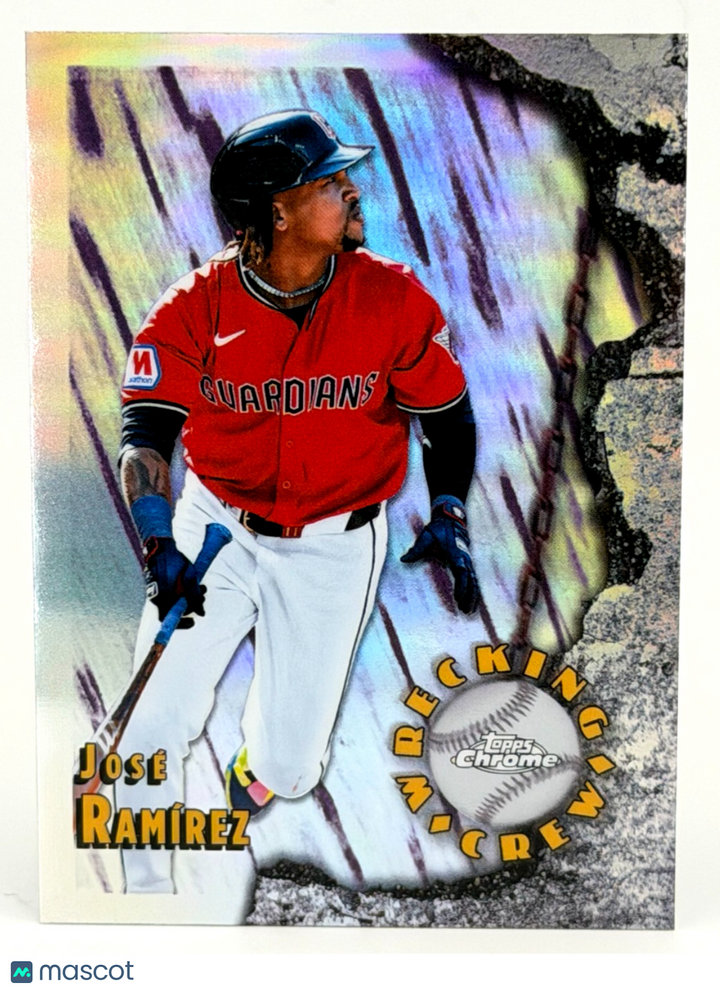 2026 Topps Chrome #WC-10 Jose Ramirez - Wrecking Crew REFRACTOR