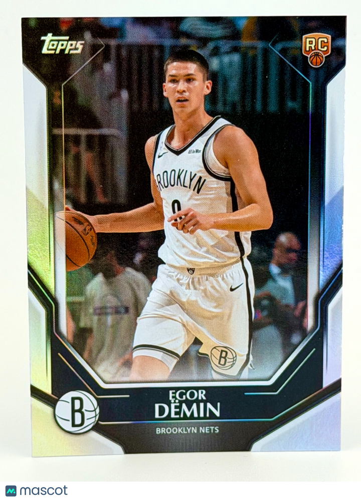 2026 Topps Collectors Kit - Egor Demin (RC) #NBA9 Rookie Refractor