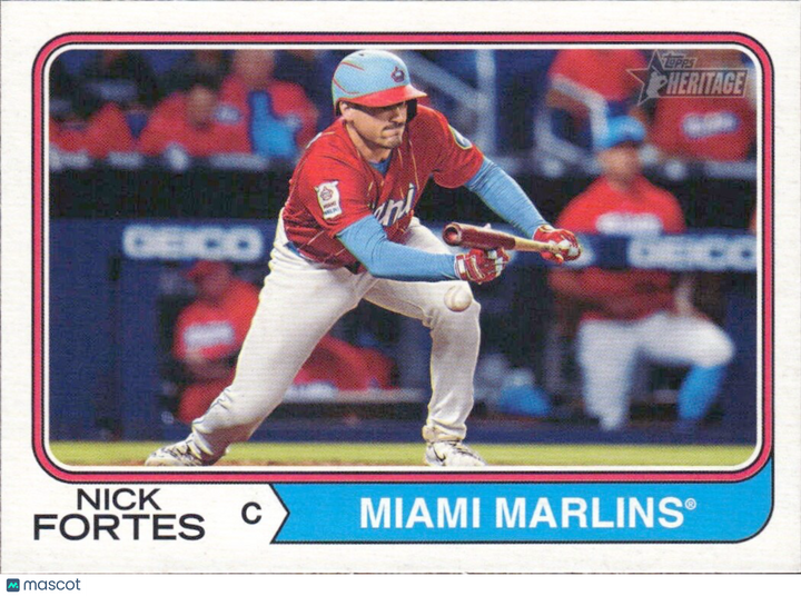 2023 Topps Heritage High Number - #509 Nick Fortes