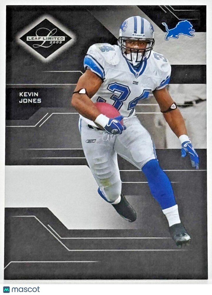 2005 Leaf Limited #35 Kevin Jones (241/599) Lions
