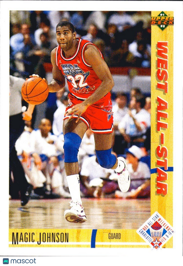 🏀 1991-92 Upper Deck - All-Star #57 Magic Johnson (HOF)
