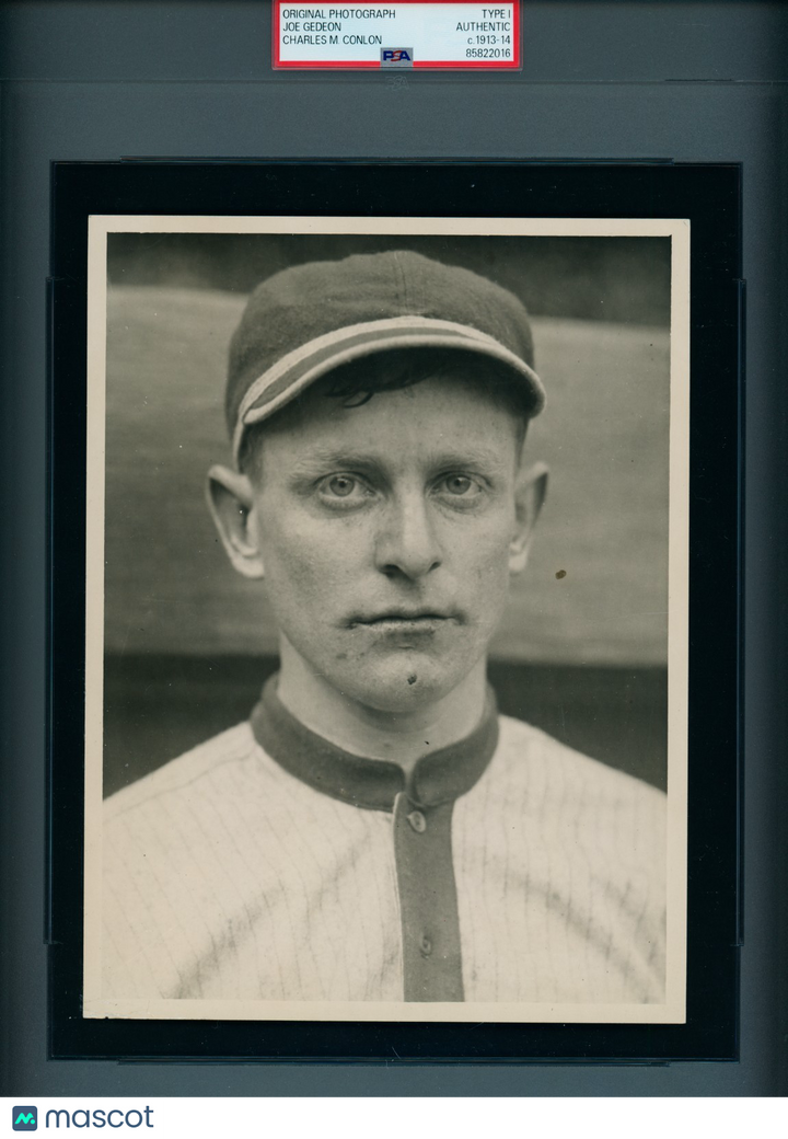1913-14 Joe Gedeon - Chicago Black Sox Scandal CHARLES CONLON PORTRAIT Type 1
