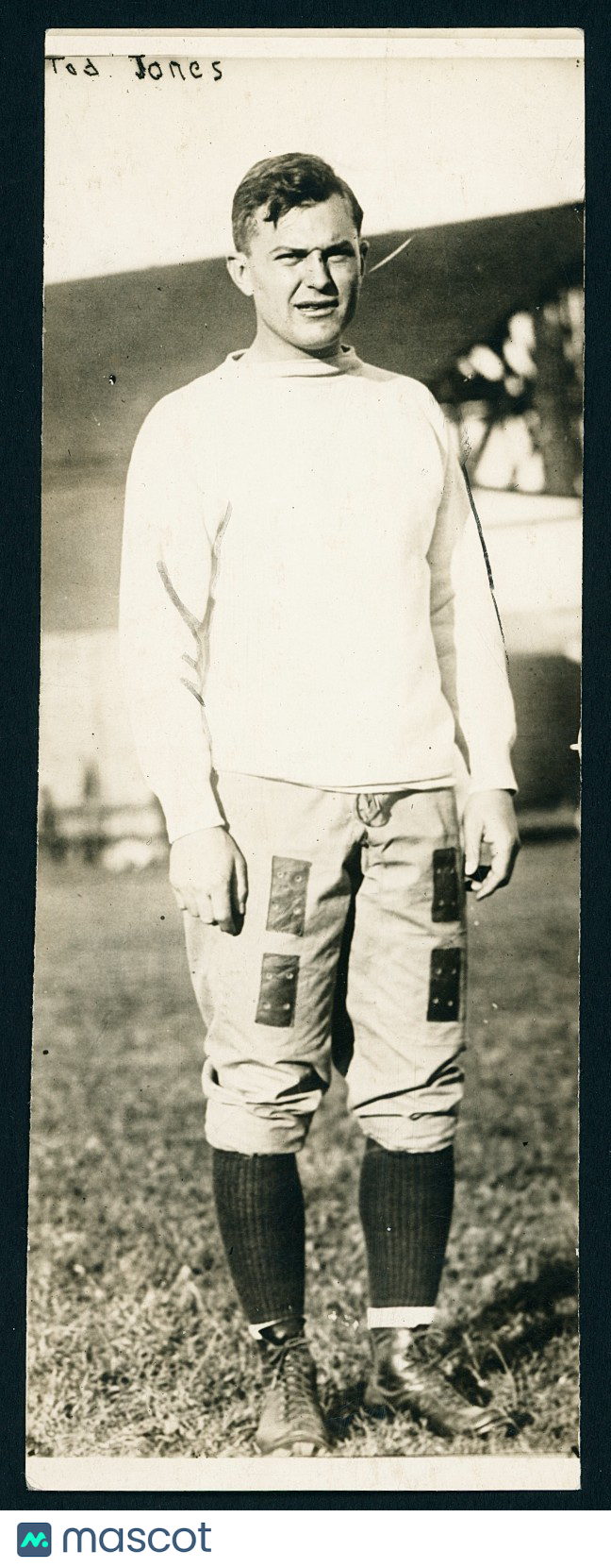 1918 Yale Football - Tad Jones (HOF) - TYPE 1 Vintage Bain News Svc Press Photo