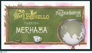2026 Topps Allen & Ginter MINI #WTSH-22 Ways to Say Hello - Turkish - Merhaba