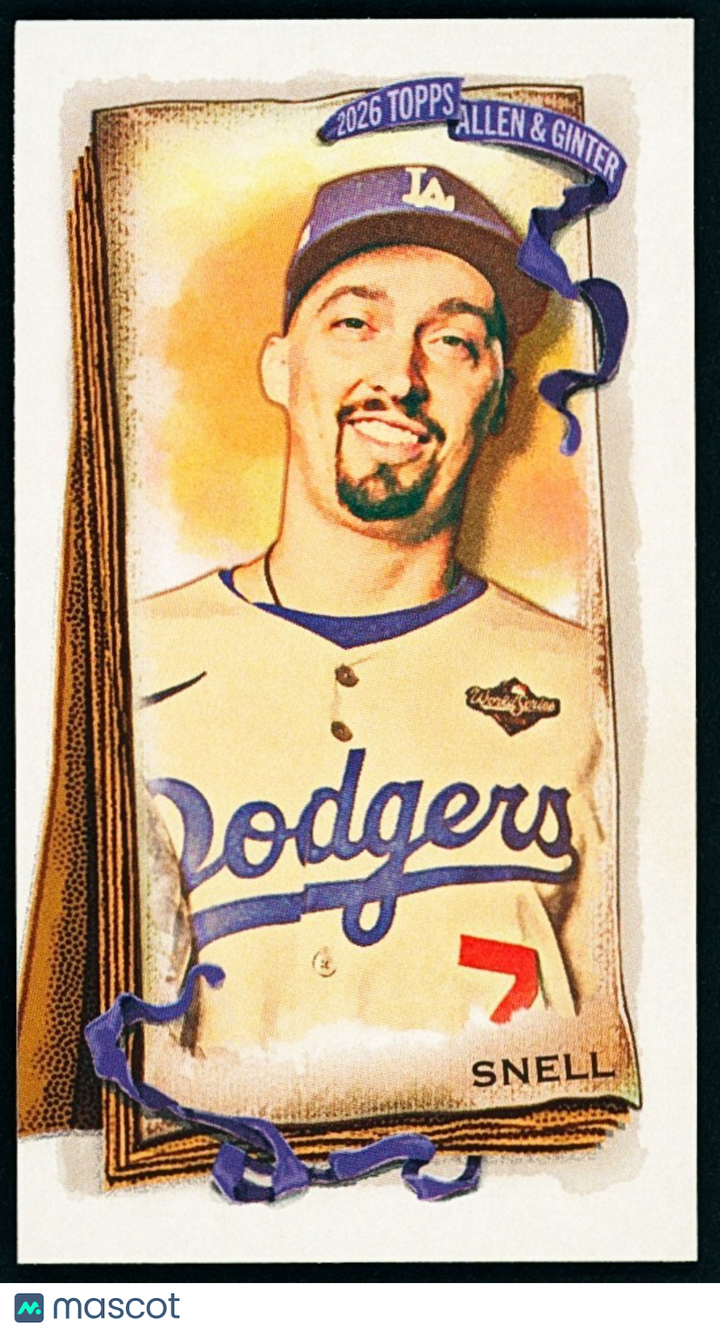 2026 Topps Allen & Ginter MINI #265 Blake Snell - Dodgers