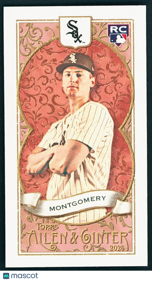 2026 Topps Allen & Ginter N34 Mini #N34-5 Colson Montgomery RC Chicago White Sox